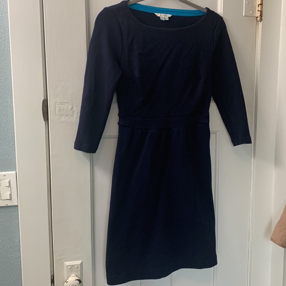 Boden Navy Alice Ponte Dress - Picture 2 of 4